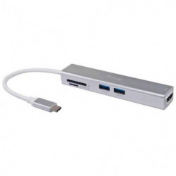 HUB EQUIP USB-C 5 EN 1 USB...