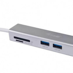 HUB EQUIP USB-C 5 EN 1 USB 3.0 + LECTOR TARJETAS