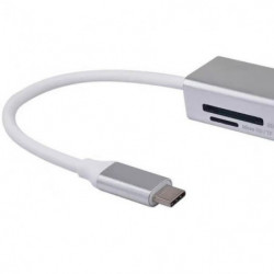 HUB EQUIP USB-C 5 EN 1 USB 3.0 + LECTOR TARJETAS
