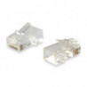 CONECTOR RJ45-M EQUIP CAT6 (BOLSA 100 UNIDADES)