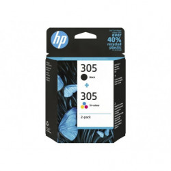 CARTUCHO HP 305 PACK NEGRO...