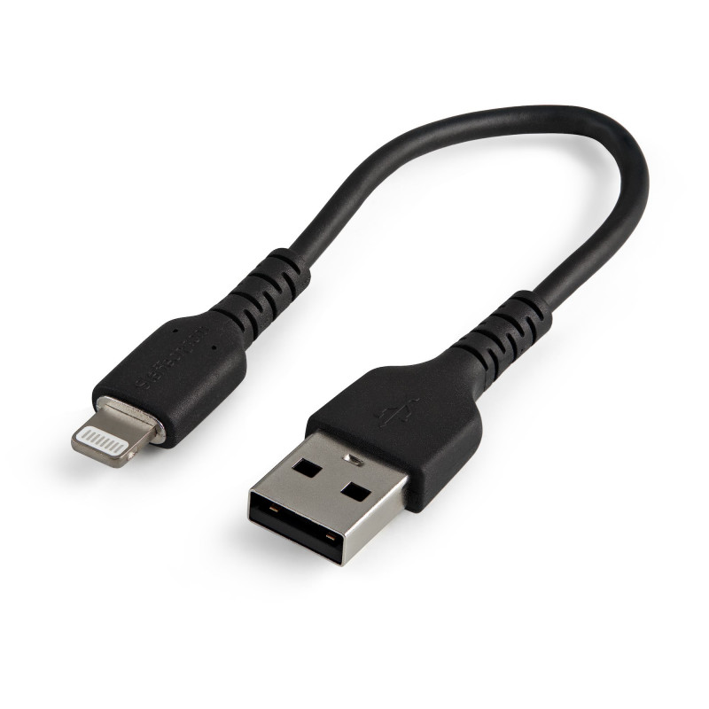 STARTECH CABLE USB-A A LIGHTNING RESISTENTE 15 CM
