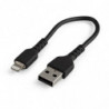 STARTECH CABLE USB-A A LIGHTNING RESISTENTE 15 CM