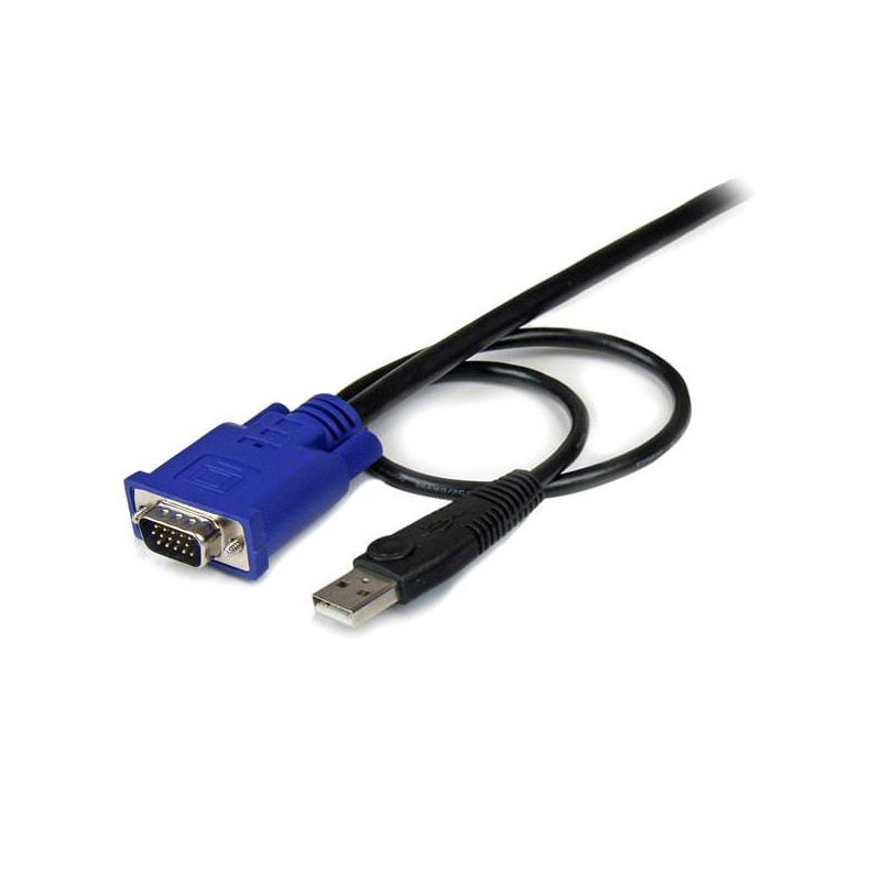 STARTECH CABLE KVM 2 EN 1 3M