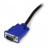 STARTECH CABLE KVM 2 EN 1 3M