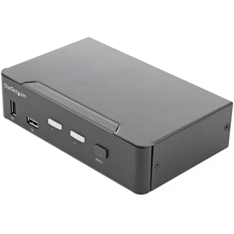STARTECH SWITCH KVM DE 2 PUERTOS HDMI 4K HUB USB