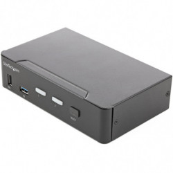 STARTECH SWITCH KVM DE 2 PUERTOS HDMI 4K HUB USB