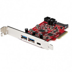 STARTECH TARJETA PCIE USB 5 PUERTOS 2A 1C 1X IDC