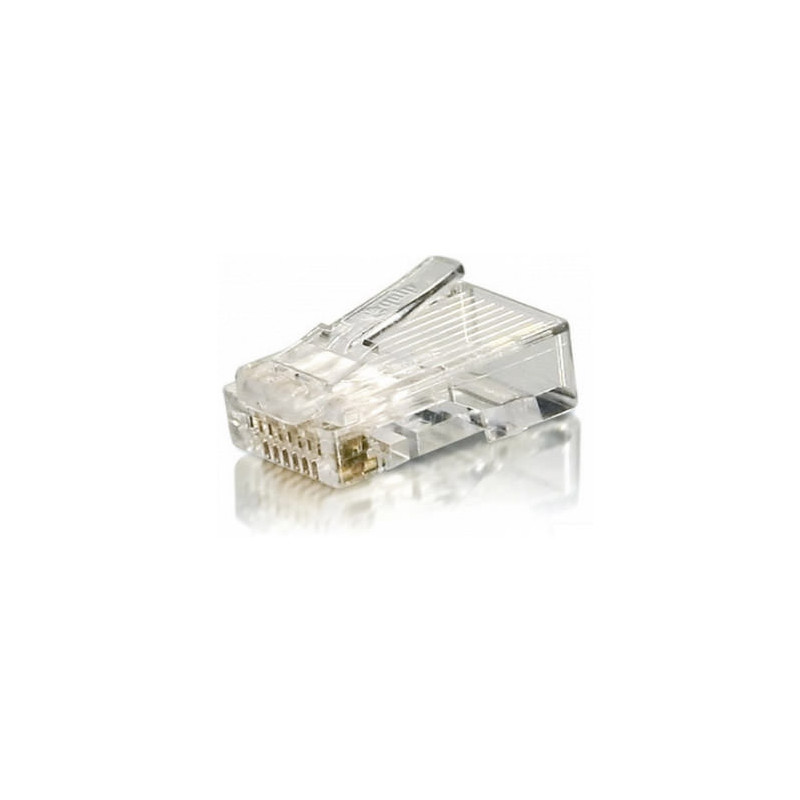 CONECTOR RJ45-M EQUIP CAT6 (BOLSA 100 UNIDADES)