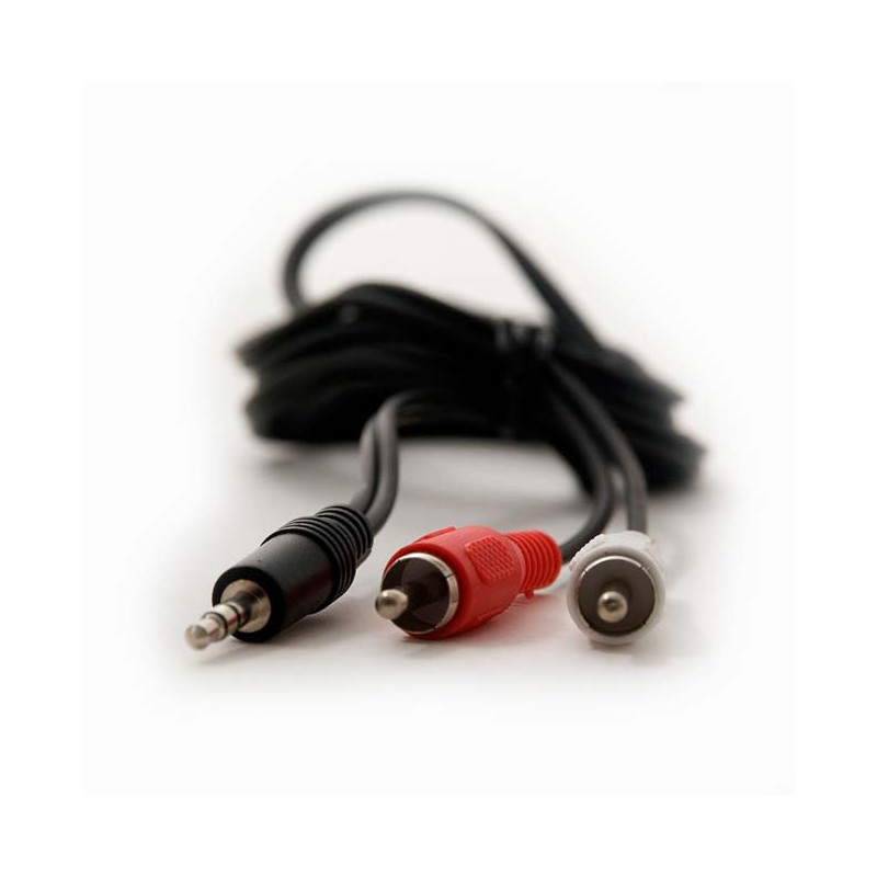 PG CABLE JACK 3.5 MM -M A 2 RCA -M 1.8 METROS