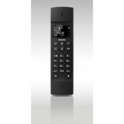 TELEFONO PHILIPS M4501B LINEA DISEÑO NEGRO