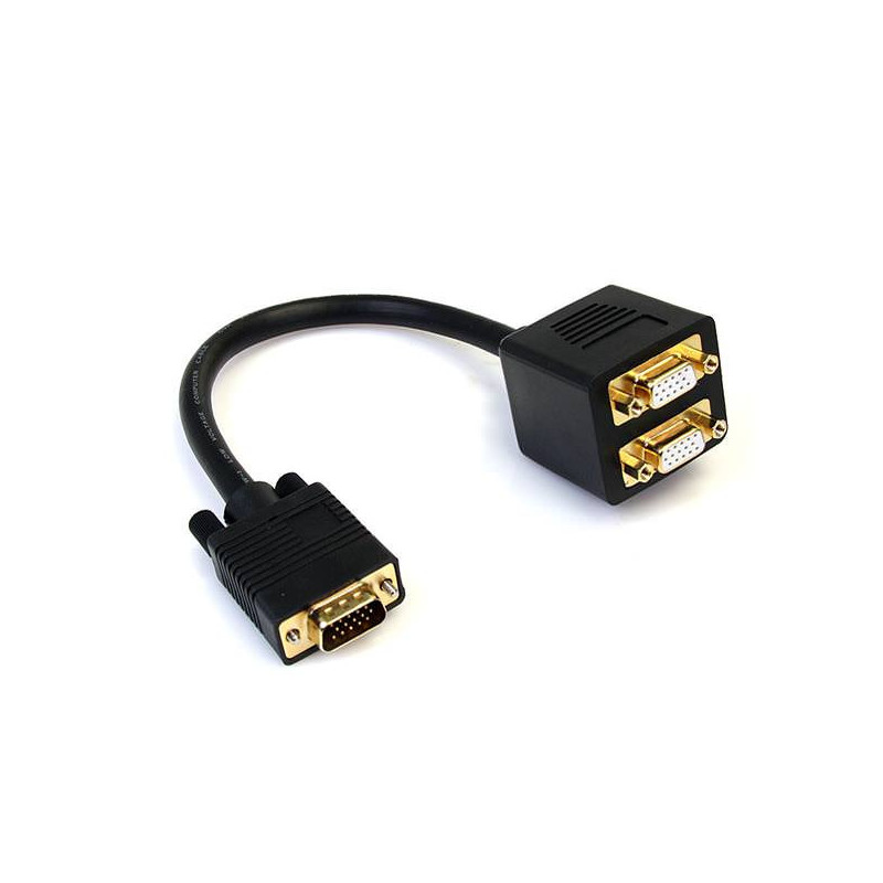 STARTECH CABLE 30CM DUPLICADOR DIVISOR VIDEO VGA 2