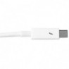 STARTECH CABLE 3M THUNDERBOLT? - BLANCO - MACHO A