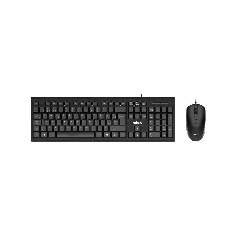 TECLADO + RATON NILOX USB