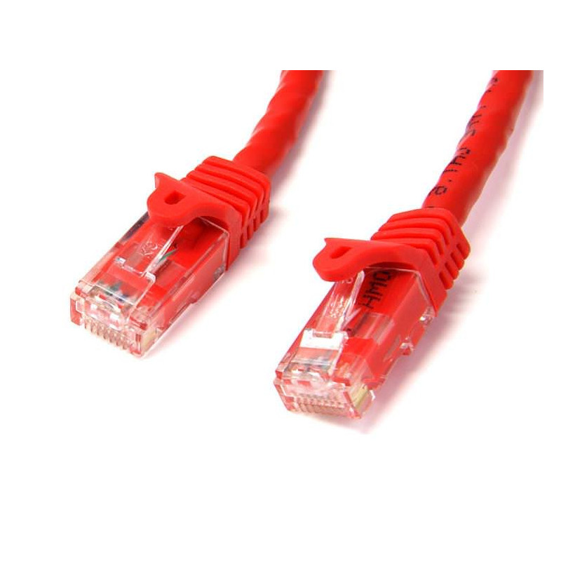 STARTECH CABLE RED ETH. CAT6 SIN ENGANCHE 5M ROJO