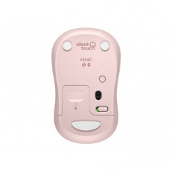 RATON LOGITECH WIRELESS M240 SILENT ROSA