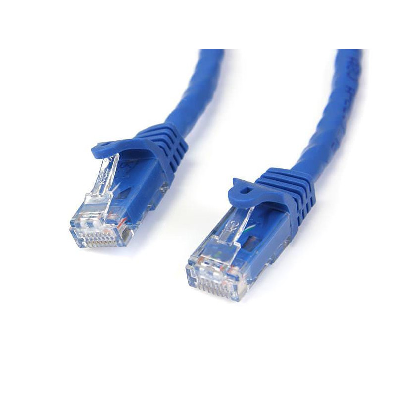 STARTECH CABLE RED ETH. CAT6 SIN ENGANCHE 5M AZUL