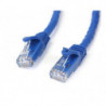 STARTECH CABLE RED ETH. CAT6 SIN ENGANCHE 5M AZUL