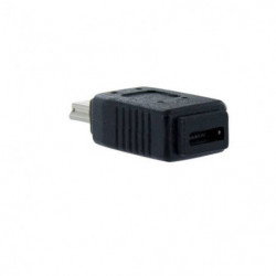 STARTECH ADAPTADOR MICRO USB A MINI USB 2.0 - 1X M