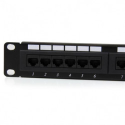 STARTECH PANEL PARCHEO 1U CAT6 110 CON 24 PUERTOS