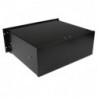 STARTECH CAJON METALICO ACERO NEGRO 4U 19IN PULGAD